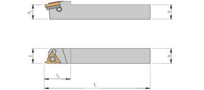 ARNO Aussengewindehalter AL 32-5L