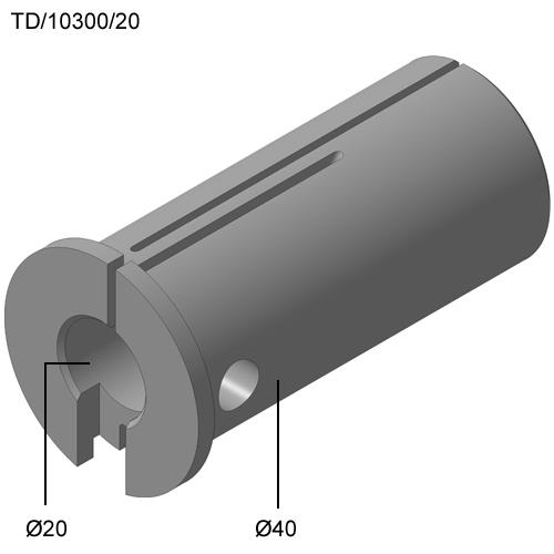 CMZ Reduzierhülse ø20-40