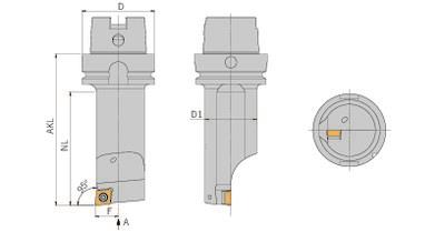 ARNO HSK-T-Drehwerkzeug ST-SCLCL 12-T