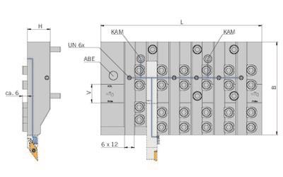 ARNO Star 6-fach 12x12 AWL-481-02-00-IK