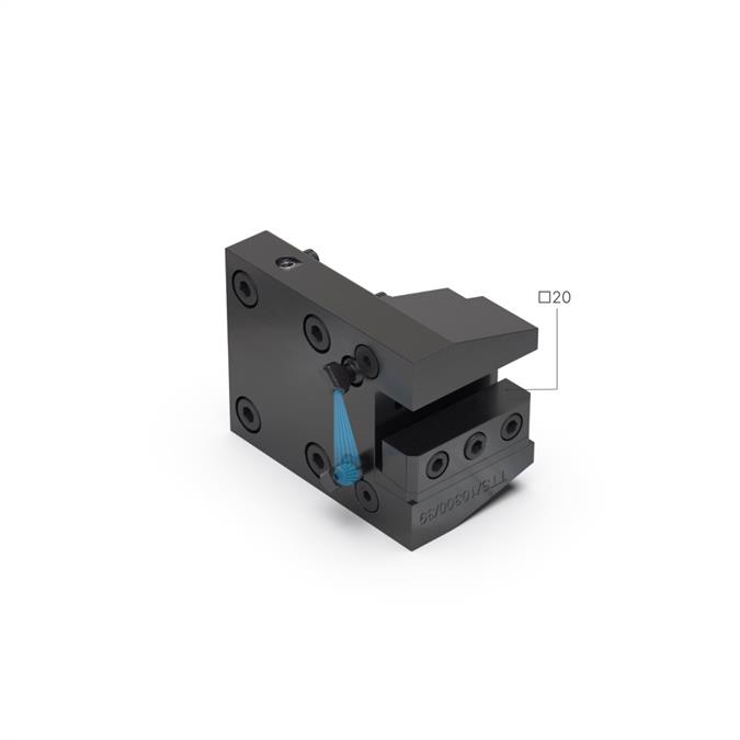 CMZ Werkzeughalter für 4-kt 20x20, Kurzversion