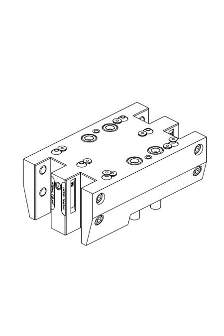 M.T. Radial 4 x Aussendrehhalter 25x25 IK P=70bar