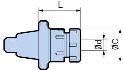 BIG KAISER Spannzangenfutter AG35-NBS13