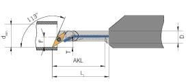 ARNO Micro-Bohrstange E0406-SVXCR05-AMS