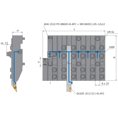 ARNO Star 6-fach 10x10 AWL-P0-38600-IK