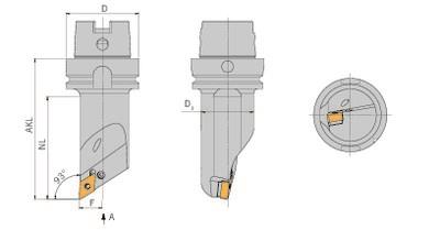 ARNO HSK-T-Drehwerkzeug ST-PDUNL 15-T