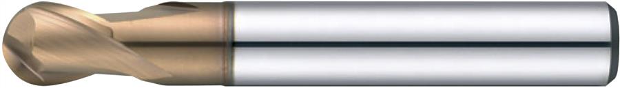Short Ball End Mill 2HSB-060-060-650