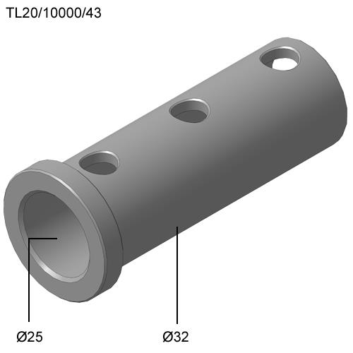 CMZ Reduzierhülse ø 25/32