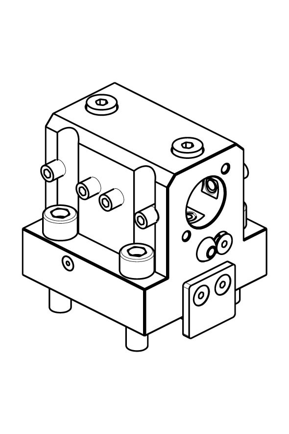 M.T. Bohrstangenhalter Ø25 mm / Ø1" H=55 mm