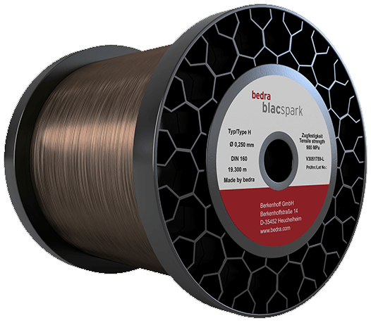 EDM wire blacspark H 0.25 K160-8 900MPa