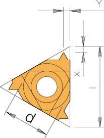 Thread indexable insert