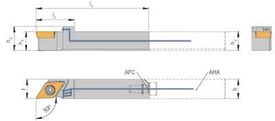 AFC-Tool holder external with IC