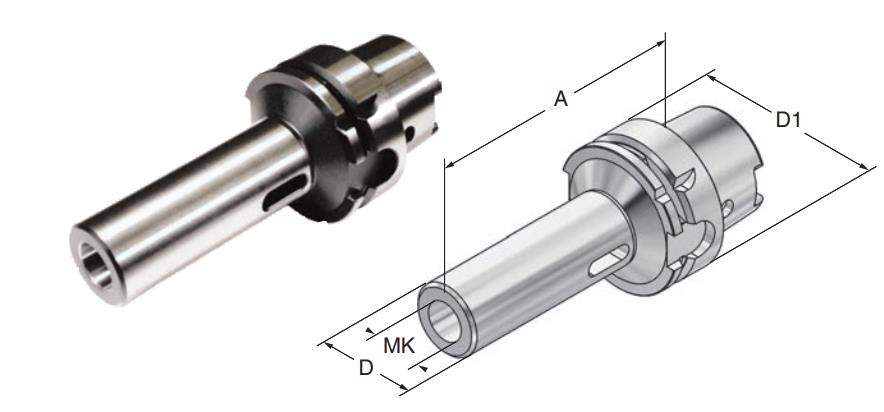 Zürn Kegelhülse MK Form B HSK-A63xMK4x160