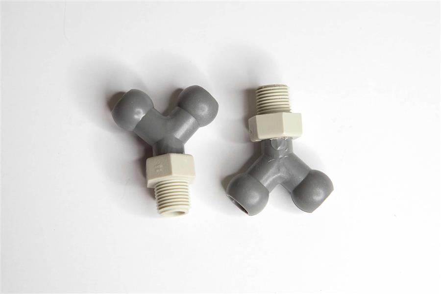 SNAP-LOC 6mm Y-Reduktion BSP 1/2"-1/4" 2 Stk