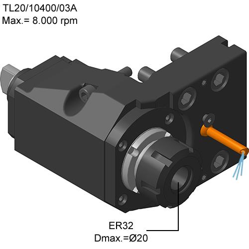 CMZ Radialer Halter für AGW 8000 U/min