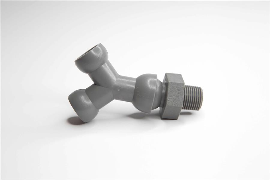 8550-133BSP_70_1445789 SNAP-LOC 12mm Y-Verteilstück 1/2" grau BSP 25 Stk