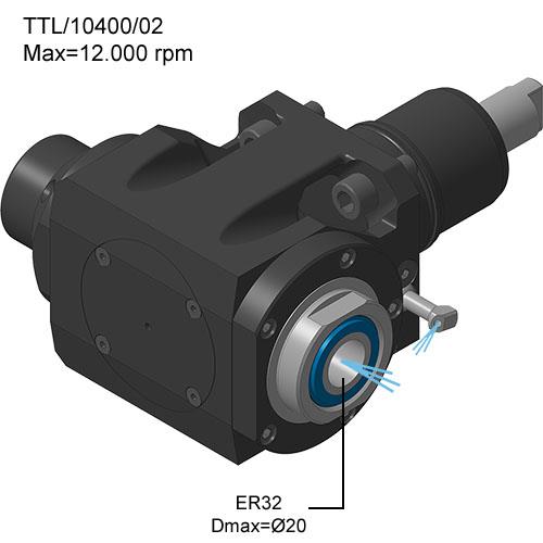 CMZ Axialer Halter für AGW ER32 12'000 U/min IK