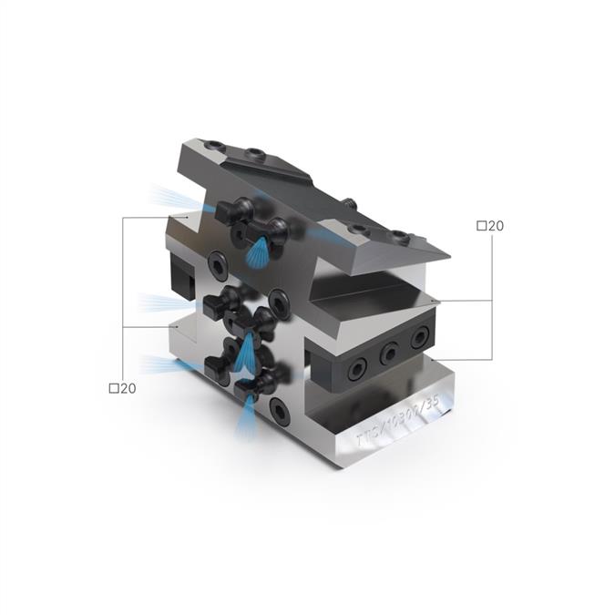 845877_Hauptbild_70_1566389 Porte-outil pour quatre outils extérieurs 20x20