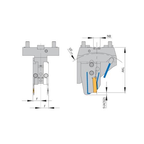 ARNO Abstechhalter HDD-BMT65-SDS-ACS