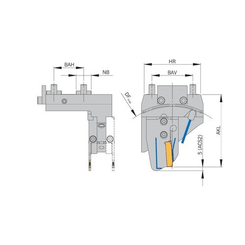 ARNO Abstechhalter HNSA-RB62-105-SDL-ACS