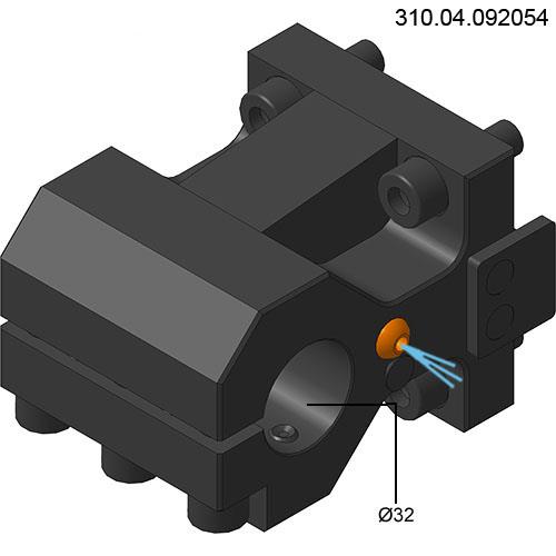 Boring bar holder Ø32 H75 - grooved