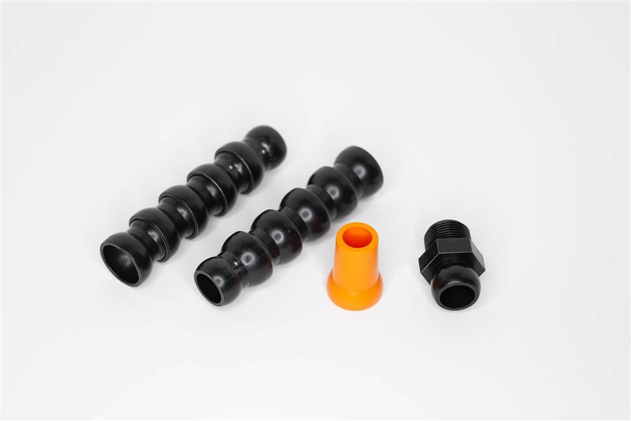 SNAP-LOC 19mm Tuyaux complets noir-orange L=320mm