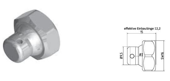 Hirt-Line Düse 90° Bohrung 1x Ø 2.0 mm