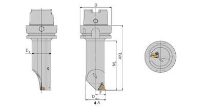 ARNO HSK-T-Gewindewerkzeug ST-NVR16R-T