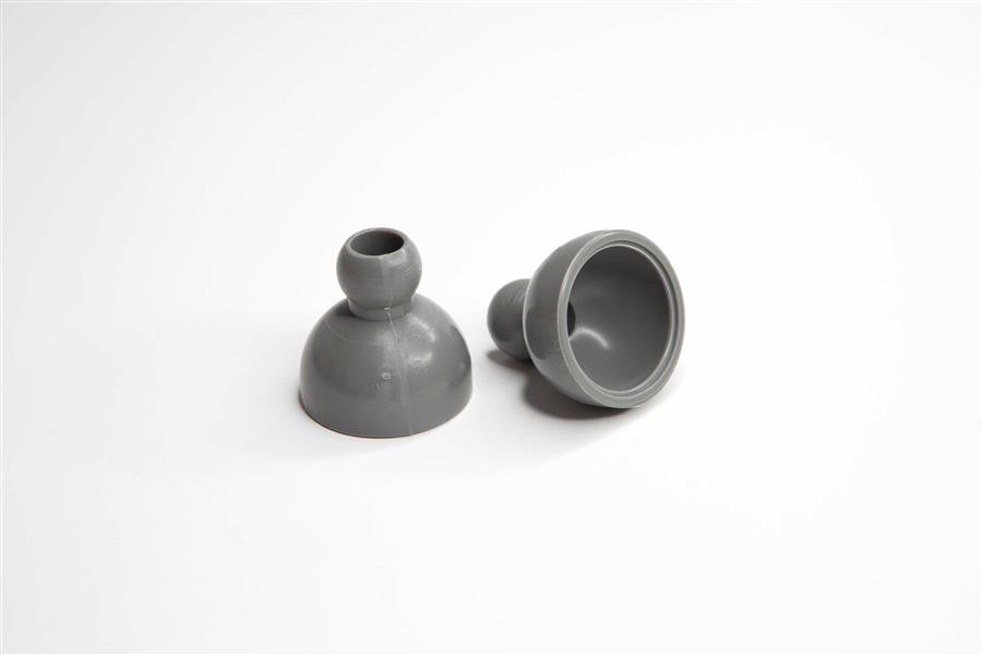 SNAP-LOC 12mm Reduktionen grau 1/2"-1/4"  25 Stk