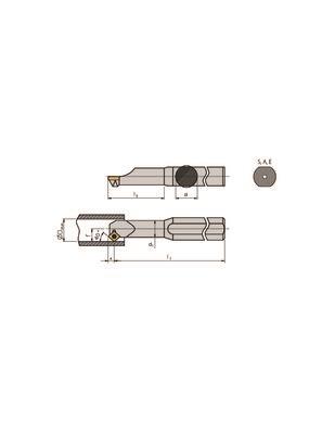 ARNO VHM-Bohrstange E1012K SCXPL 05