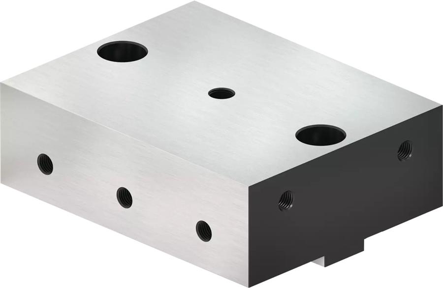 GRESSEL DGA.125.302.01 Mittelbacke glatt H=40
