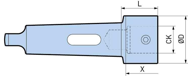 BIG KAISER Schaft MK5-CKB6-55