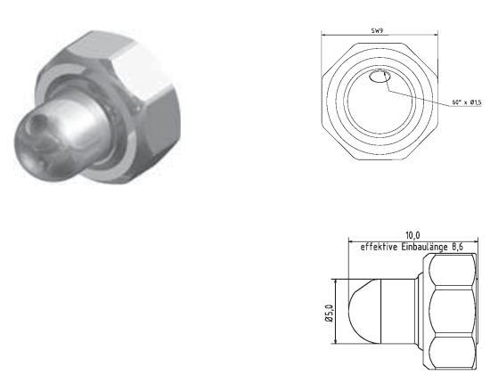 Hirt-Line Düse 60°, Bohrung Ø 1.5 mm